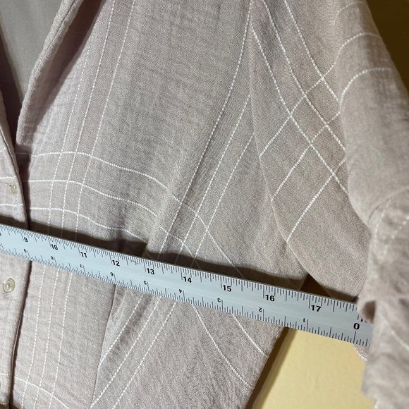 Free People Cream Plaid Midi Dress - Picture 9 of 9